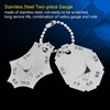 Welding Gauge, Two Piece Fillet Weld Set Gage, Fillet Weld