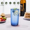 Vasos acrílicos coloridos de 22 onzas (juego de 8), vasos