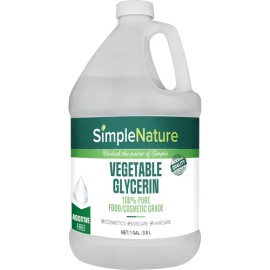 Simplenature - Glicerina Vegetal Pura 3.8l Grado Alimenticio Cosmético Piel - 8l - Daily Care