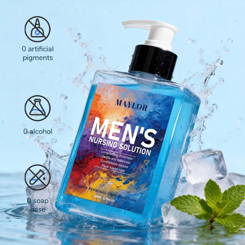 Men’s Intimate Wash with Aloe & Botanicals, pH-Balanced Daily Care