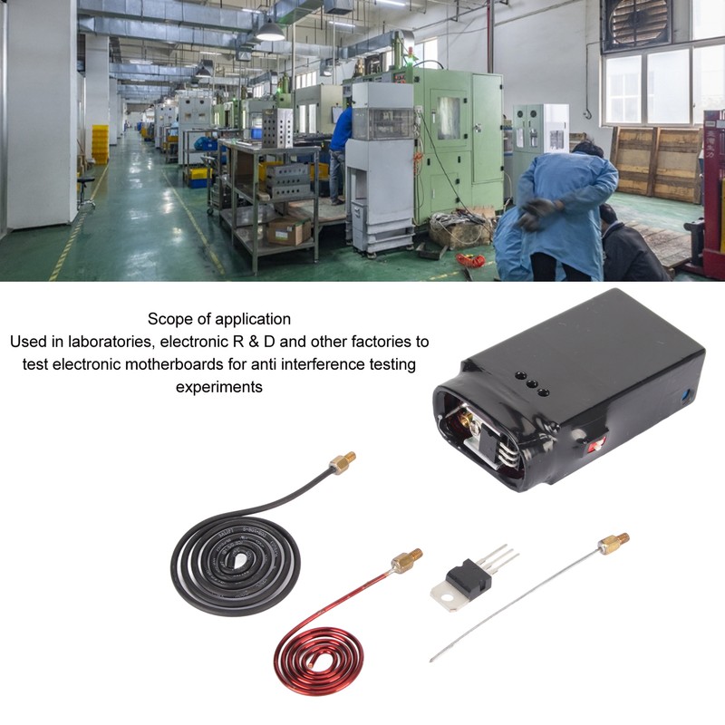Coil EMP Electromagnetic Pulse Tester Small Black Box Intelligent Lock