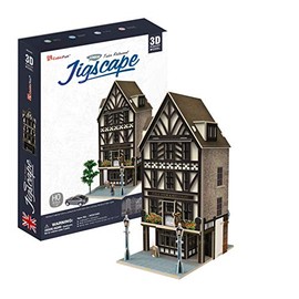 Daron Worldwide Trading Tudor Restaurant 44Piece 3D Puzzle