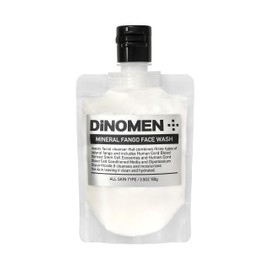 DiNOMEN Mineral Fango Face Wash, 3.5 oz (100 g), Men's Dry Sebum