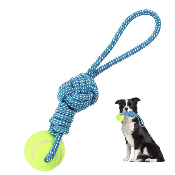Erhalithegro Dog Rope Toy for Aggressive Chewers Interactive Puppy Toys