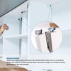 VooGenzek 4 PCS Cabinet Suspension Brackets, Cupboard Wall Mounting, Kitchen