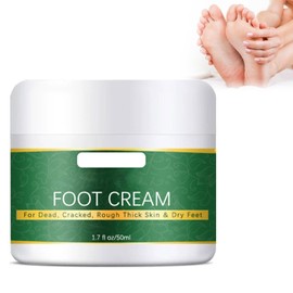 Hydrating and Anti-Cracking Fußcreme, Fusscreme Sehr Trockene Füsse Fußpflege, Feuchtigkeit Hornhautentferner Creme, Anti-Riss Fußcreme, für Rissige Fersen und Trockene Haut, shentiru