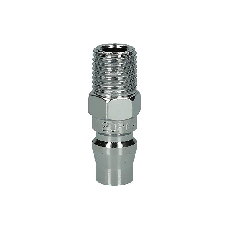 Metal Plug Nipple, 1/4 Inch AG, Asia