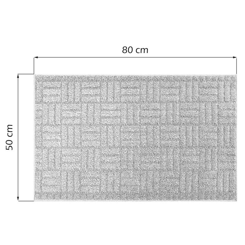 Lashuma Narciso Runner Rug, Rectangular Kitchen Rug, 50 x 80