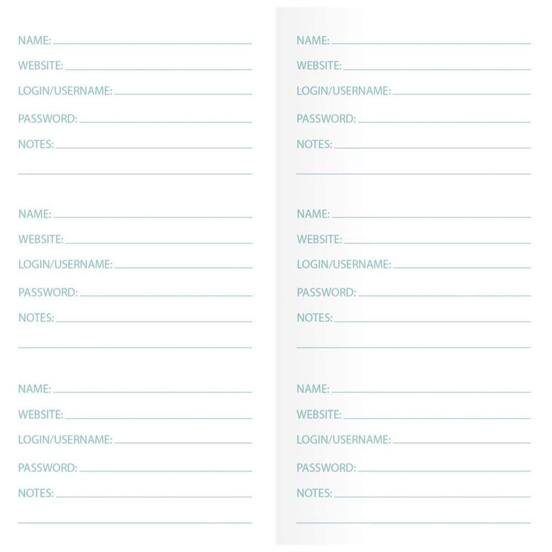 LANG Botanic Password Journal (1014107)