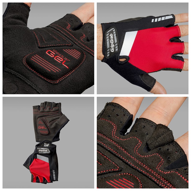 GripGrab SuperGel 6mm DoctorGel Padded Short Finger Summer Cycling Gloves