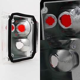 For 1978-1991 GMC Jimmy Chevy 1500 Blazer Left + Right Side Tail Lights Brake Lamp Replacement Pair Set