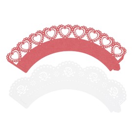 PME Valentine's Day Cupcake Cases - Vintage Lace (Pack of 12)