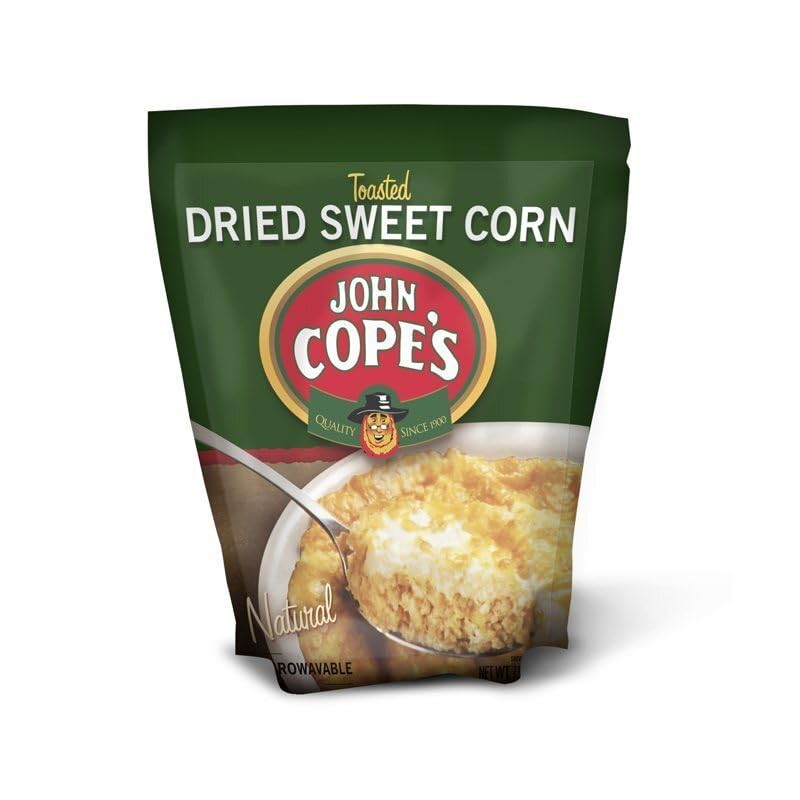 AmishTastes Cope's Toasted, Dried Sweet Corn With Recipes For Traditional
