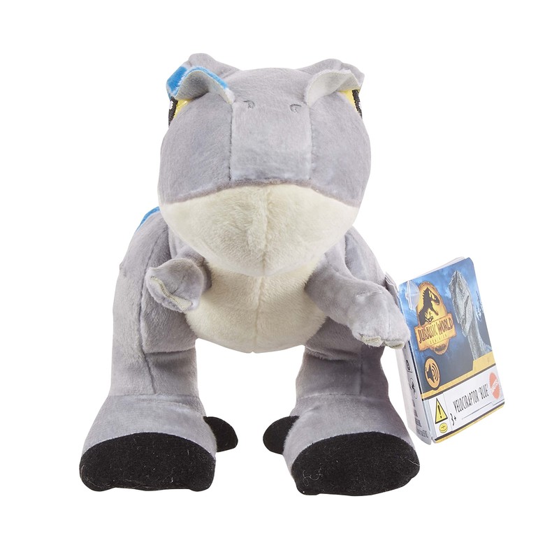 Jurassic World, Small Dinosaur with Sounds, Plush for Children from