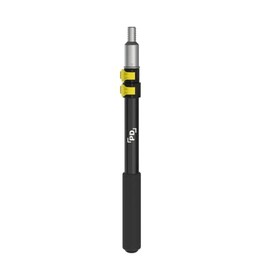 Extensión telescópica para rodillo PD de 1.5 a 3 ft, extensión para rodillo de pintura multiusos, mecanismo EZ-Lock | Mango de aluminio ligero | Poste roscado para limpiacristales, sacudidor