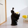 Figures Candle Holder Handmade Literary Female Form Stable Base Realistic
