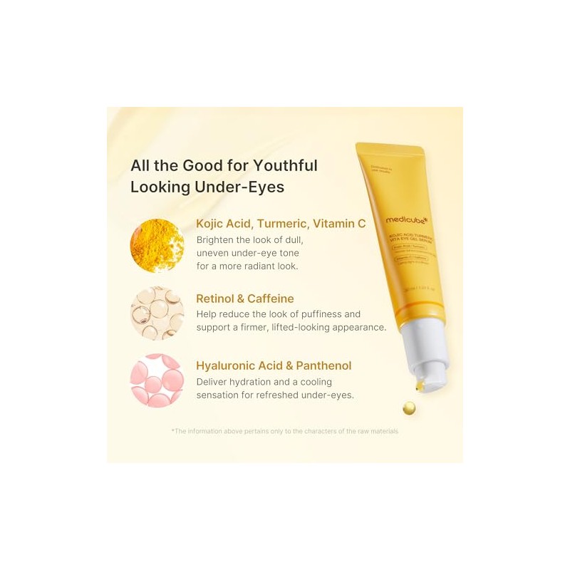 medicube Eye Serum with Kojic Acid Turmeric | All-Day Brightening