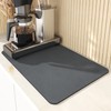 KIPTVO Draining Board Mats, Kitchen Super Absorbent Draining Mat, Folding