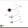 Zite Fishing Micro Tungsten Jig Heads with Trout Hooks -
