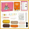 RoseFlower Crochet Kit for Beginners, Crochets Starter Kits with Step-by-Step