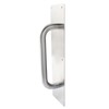 Bivethoi 1Pcs Pull Push Door Plate Handle Stainless Steel Heavy