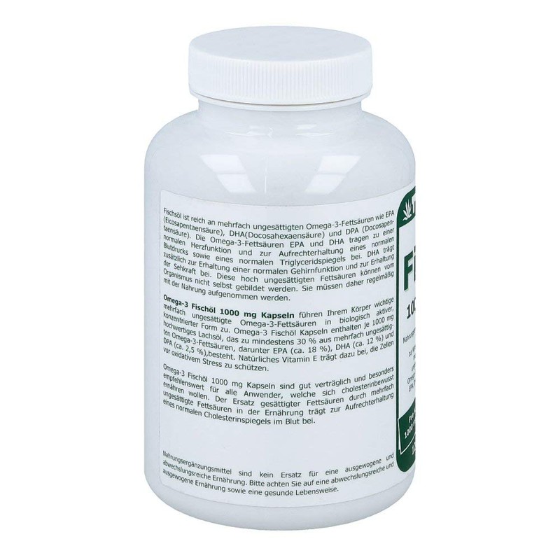 The Nutri Store Omega-3 Fish Oil 1000 mg Capsules, Pack