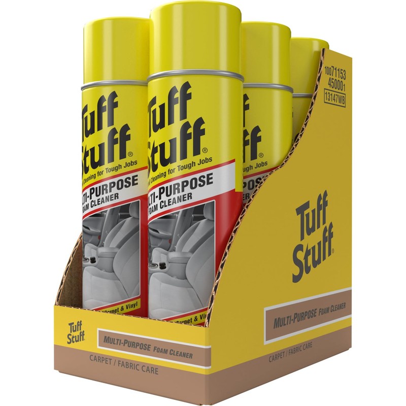 Tuff Stuff Multi-Purpose Foam Cleaner, Use on Car Interior, Furniture,