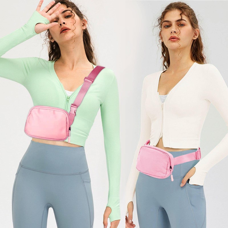 Amazerbst Fanny Pack, Everywhere Belt Bag,40 Inch Adjustable Strap for