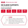 McDavid MD5233-01-33 HyperBlend Elbow Sleeve w/Strap M