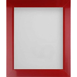 Frame Company Candy Range Crimson Picture Photo Frame, 9x6 inch Fitted With High Clarity Perspex *Choice of 11 Colours*
