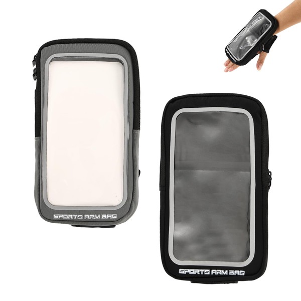 2 Pcs Phone Holder for Running Exercise Phones Armband Waterproof