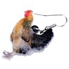 NEWEI Acrylic Cute Chicken Earrings Dangle Charms Chicken Gifts for