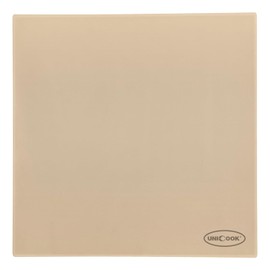 Unicook - Piedra de pizza extra grande de 18 pulgadas, piedra de hornear cuadrada para horno y parrilla, pizzera resistente para pan y pizza, olla de cerámica resistente a los golpes térmicos