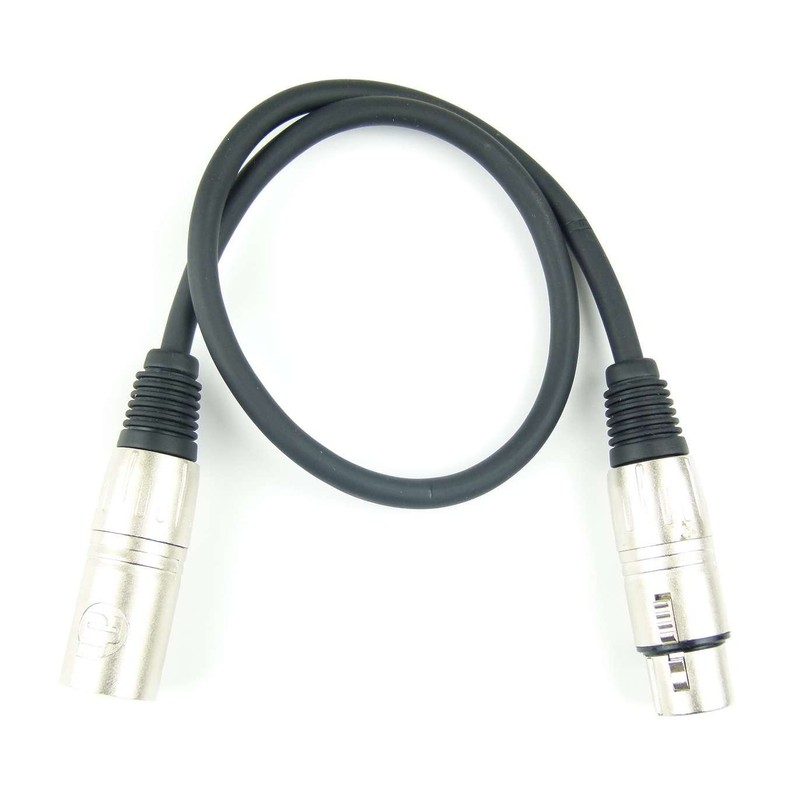 Adam Hall Cables K3MMF0050BLK Microphone Cable XLR Female to XLR