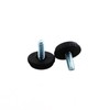CXMTECH 12PCS 1/4 Inch Threaded Table/Chair Leg Leveler Adjustable Flat