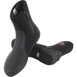 IST Titanium Sole with Toe/Heel Caps & Spandex Lined Boots for Scuba Diving/Snorkeling Diver 65mm Mens 13 / Womens 13 +