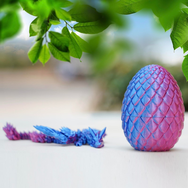 LUMIN TUTU 3D Dragon with Wings in the Egg, 3D