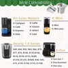 JavaNest 6 Pack Reusable K Cups for Keurig 1.0, Stainless