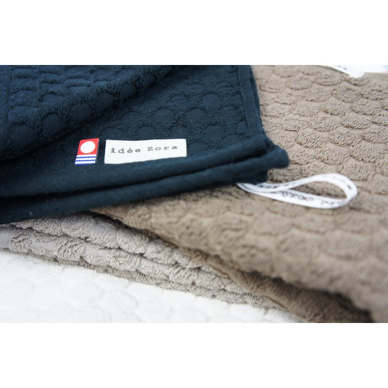 今治タオル フェイスタオル イデアゾラドット ブラック