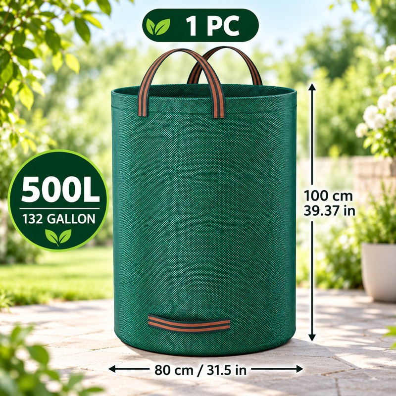 Reusable Garden Waste Bag for Leaf & Yard Debris –