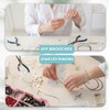 30 Pcs Brooch Pin Sticks, 9cm Long Hat Pins for