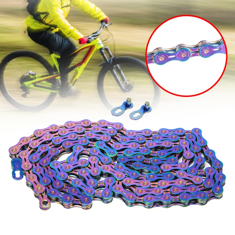 ZTTO Bike Steel Colorful Variable Speed Chain Accessory for Mountain
