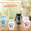 Small Keepsake Urns for Human Ashes - Set of 4