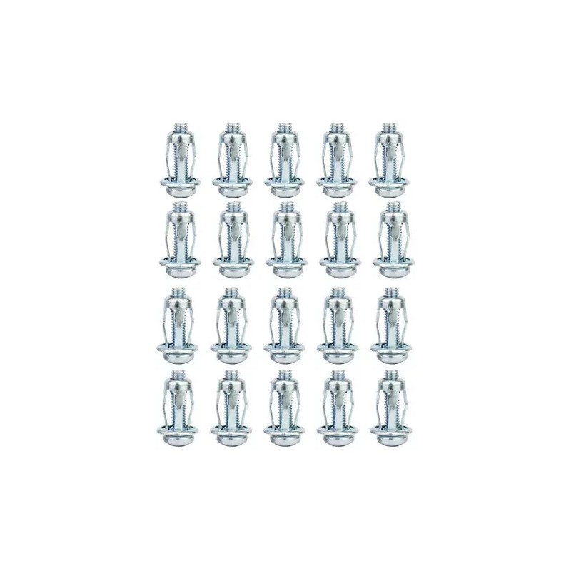generic Tornillo De 40 Piezas Con Tuerca De Chapa De