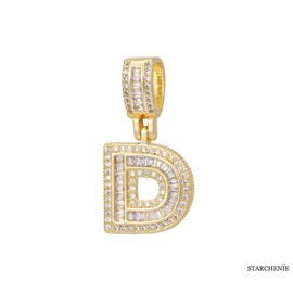STARCHENIE 14K Gold Plated Diamond Initials Necklaces, Alphabet Pendant Letter A to Z Necklaces for Women man with Gift Box | Adjustable Chain, Minimalist, Tiny Dainty Alphabet Choker Necklaces:_E