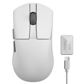 DAREU A950 Wing Wireless Gaming Mouse, Ultra Lightweight 35g (1.23oz), Wireless/Wired Dual 8K Polling, 30000 DPI Optical Sensor, Ergonomic Symmetrical Design, 5 Programmable Buttons,70H Battery