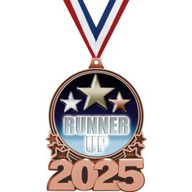 Runner Up Medal, Winner 2025 Bronze Medal Awards