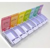 Weekly Pill Organizer, BPA Free, 7 Day Pill Box Case