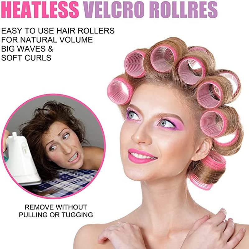Juego de Tubos para Cabello Rulos para Cabello Juego de
