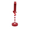 Christmas Stop Here Decor Metal Solid Wood LED Delicate Santa